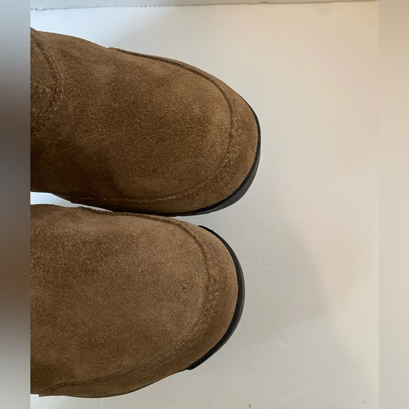 Sorel Women’s Water Fall Insulated Tan-Brown Suede Leather Winter Snow Boot Sz 7 - Picture 7 of 9